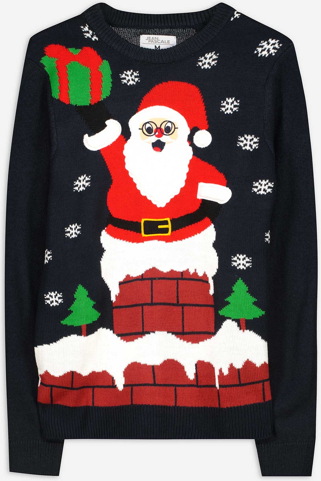 Strickpullover - Christmas - dunkelblau