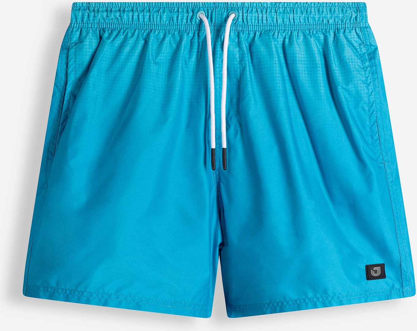 Badehose - Print - türkis