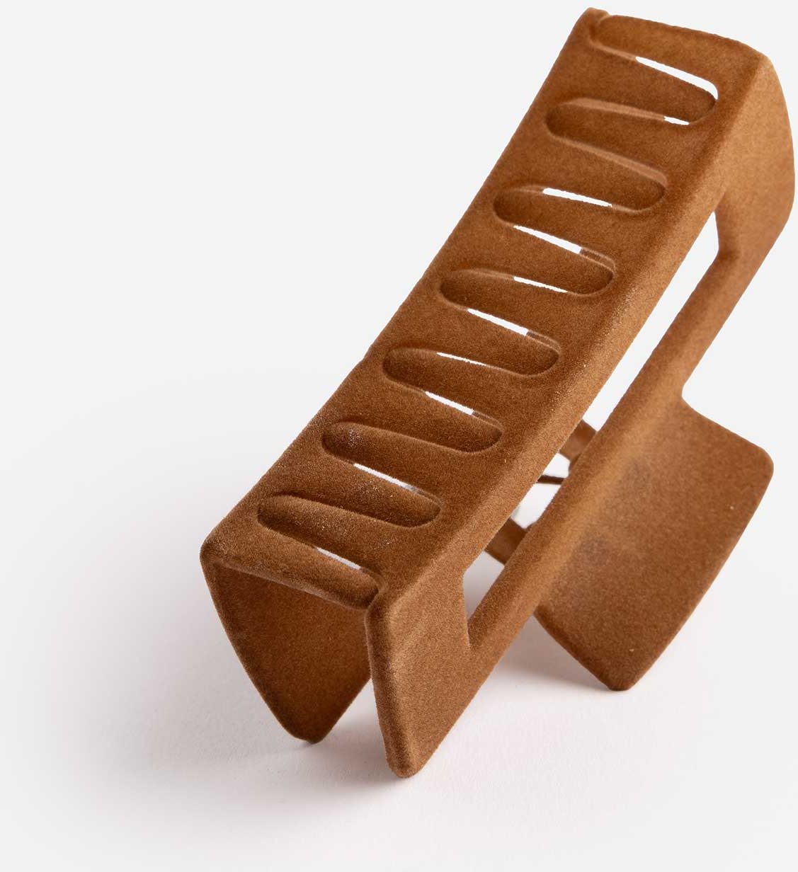 Haarschmuck - einfarbig - braun