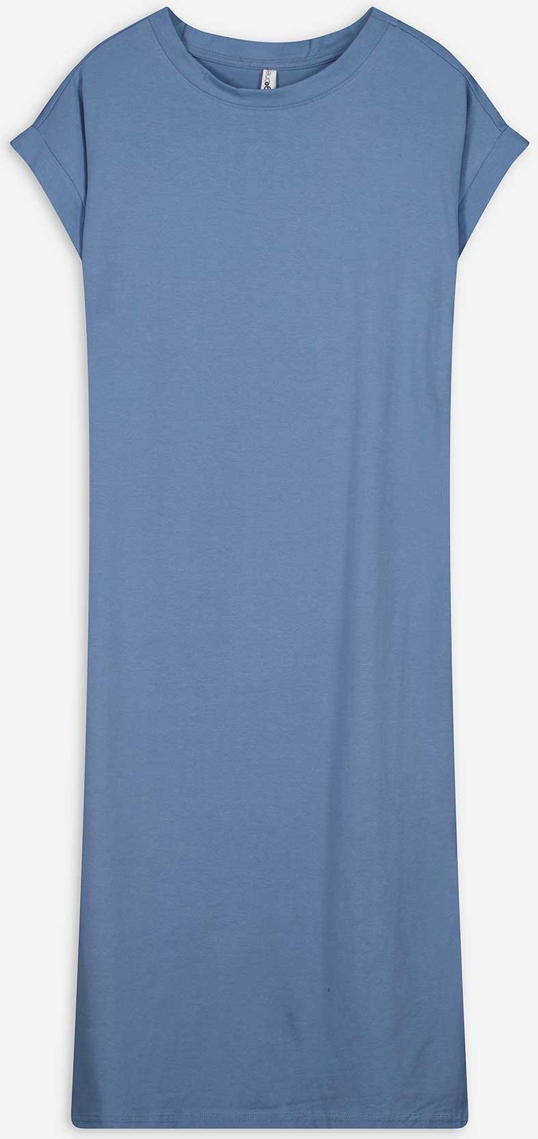 Thumbnail - Kleid - Baumwoll-Mix - blau