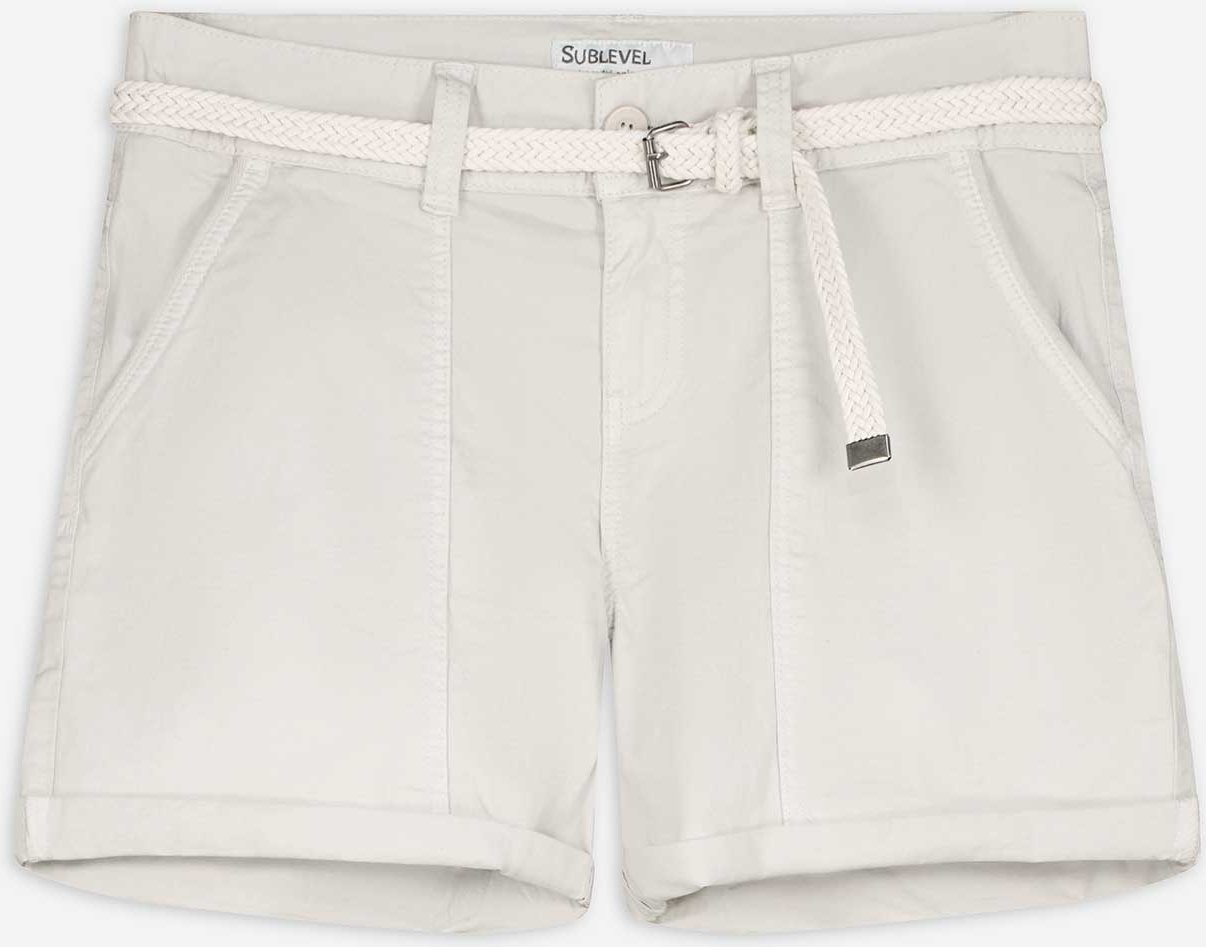 Thumbnail - Shorts - Ziernähte - beige