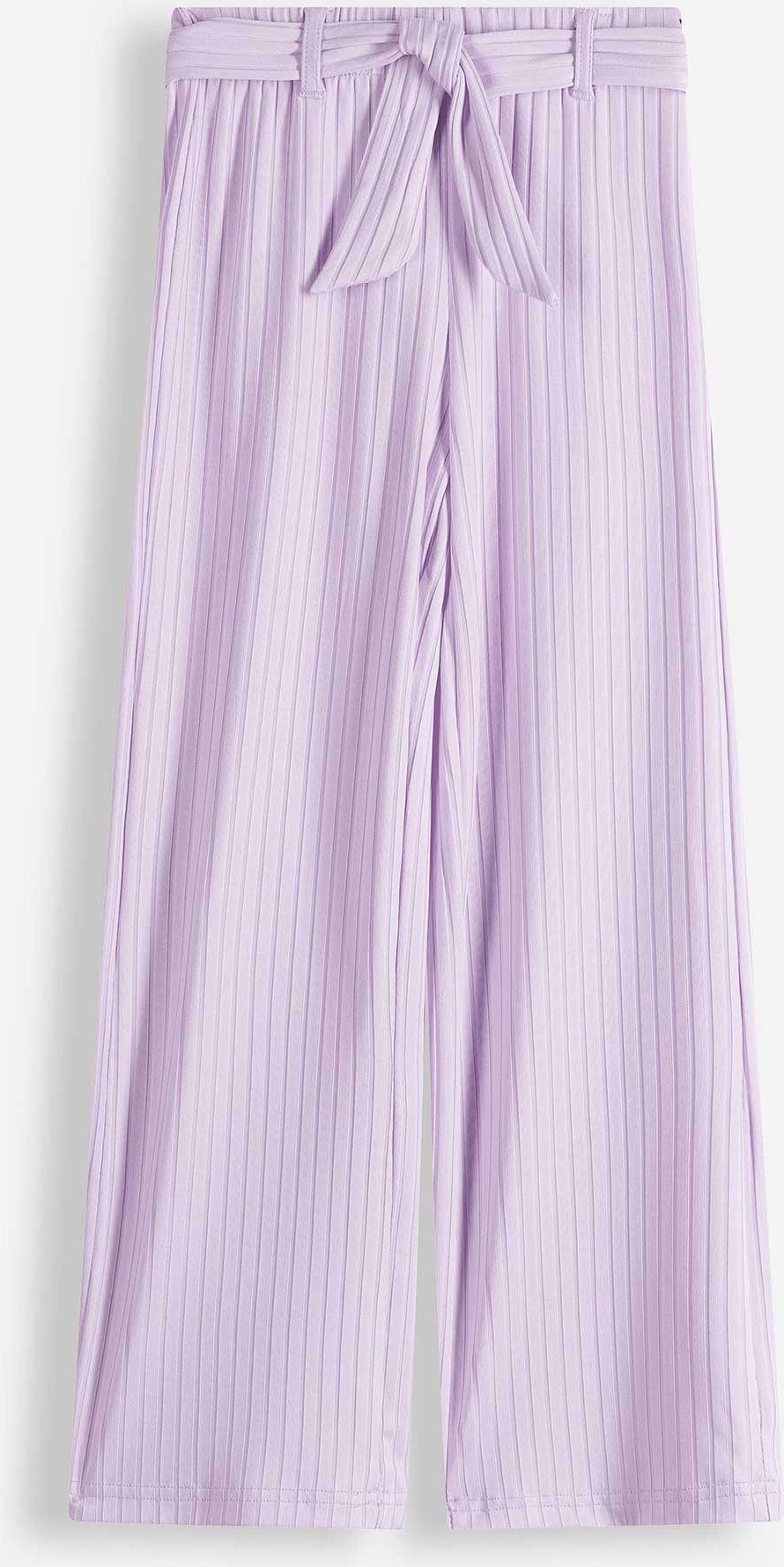 Culotte - Bindegürtel - lila