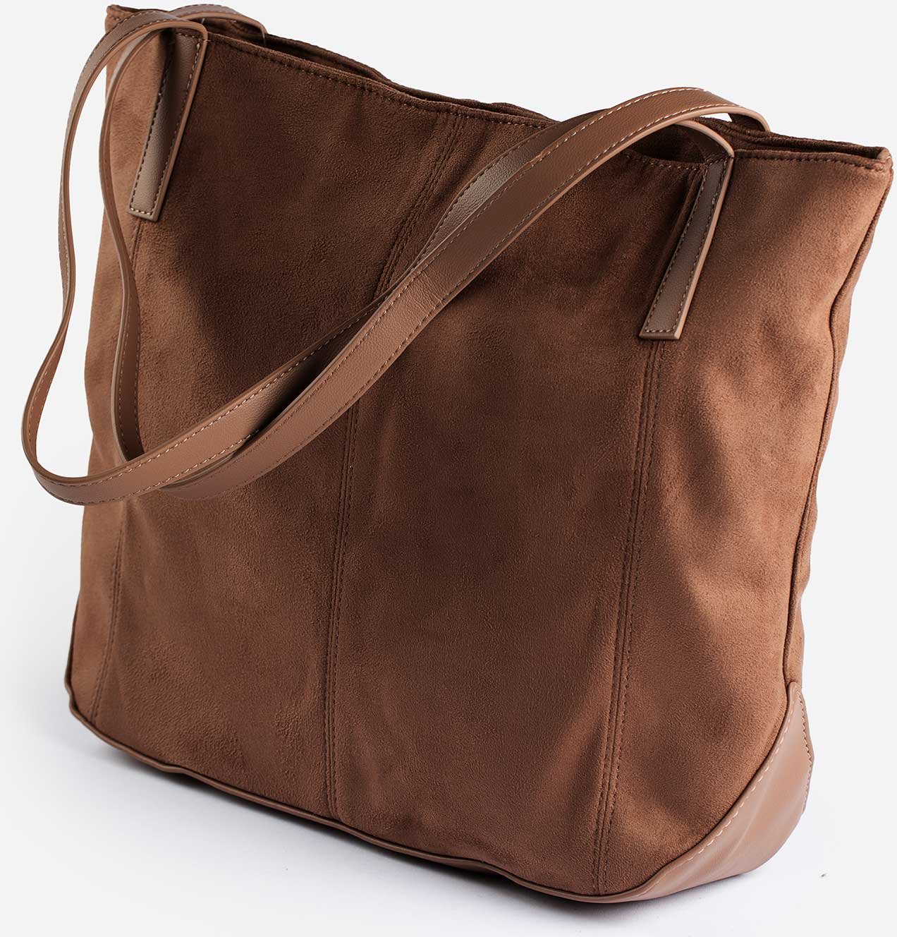 Thumbnail - Tasche - Lederoptik - dunkelbraun