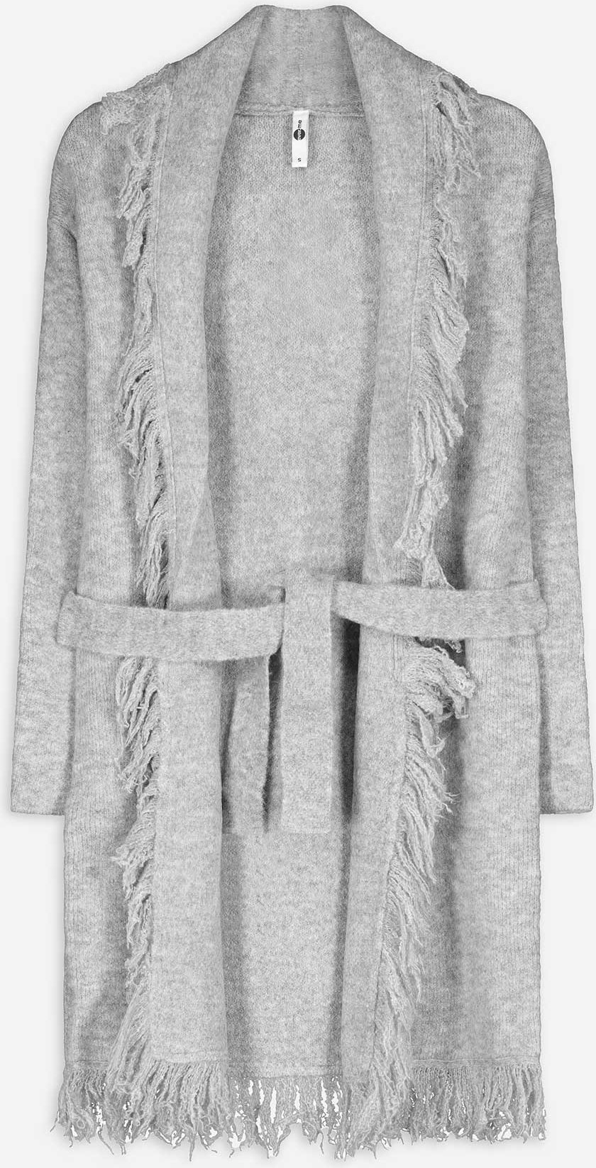 Cardigan - Strick - grau
