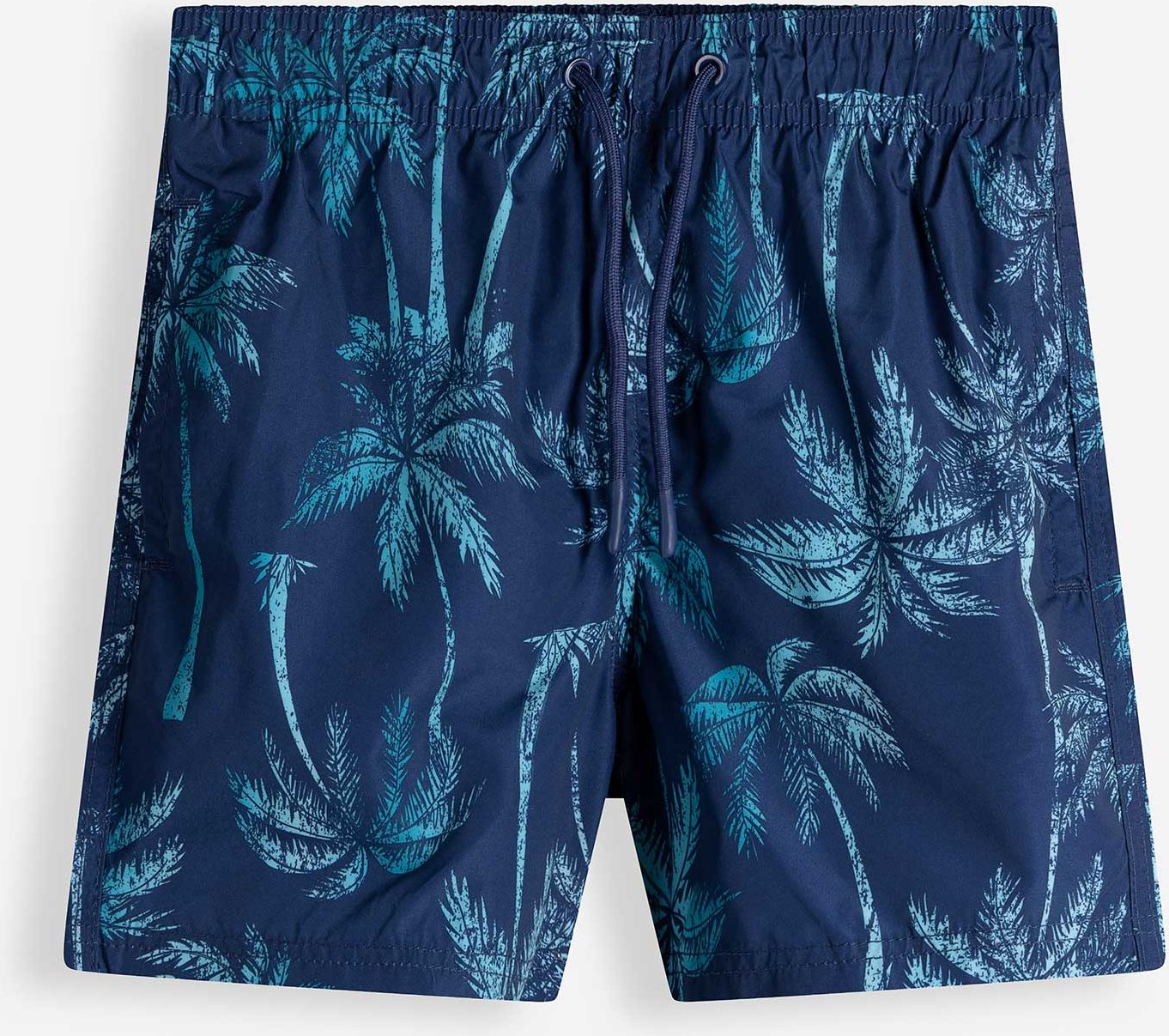 Allover-Print - dunkelblau