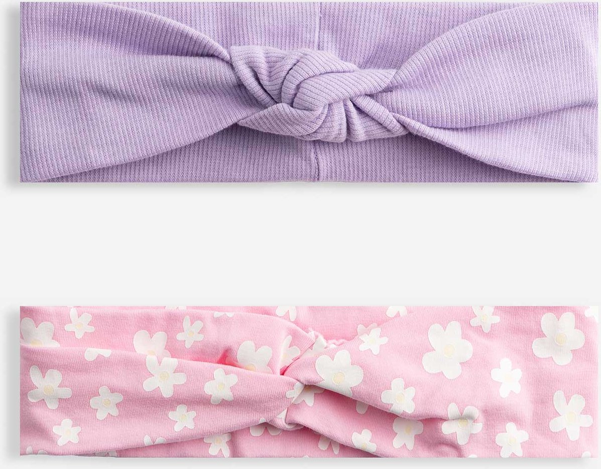 Haarschmuck - 2er-Pack - lila