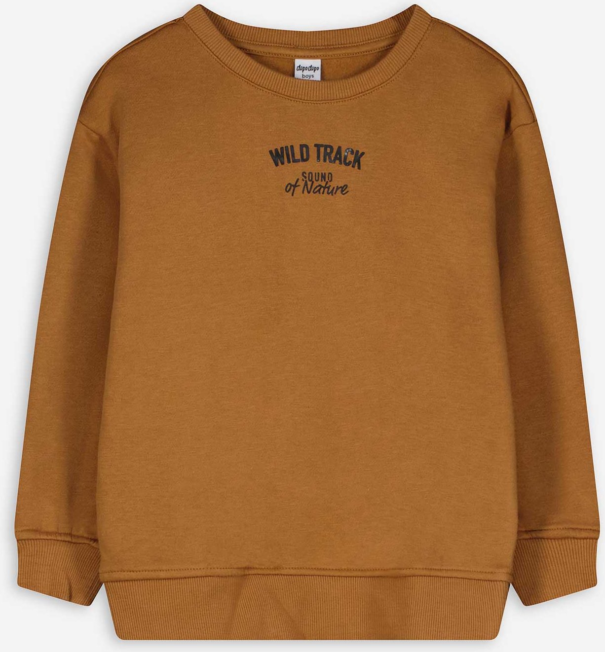 Sweatshirt - Print - braun