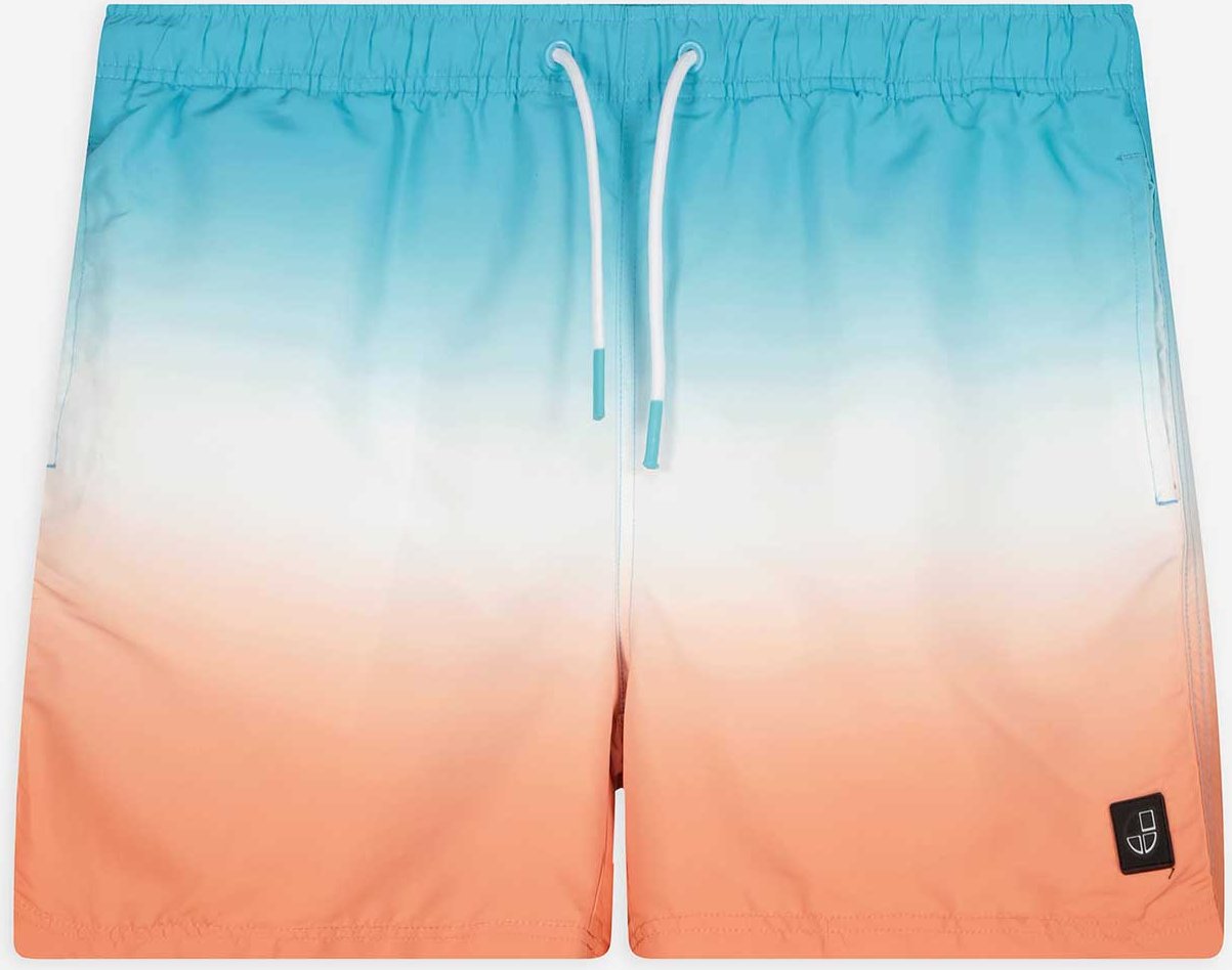 Badehose - Farbnuancen - blau