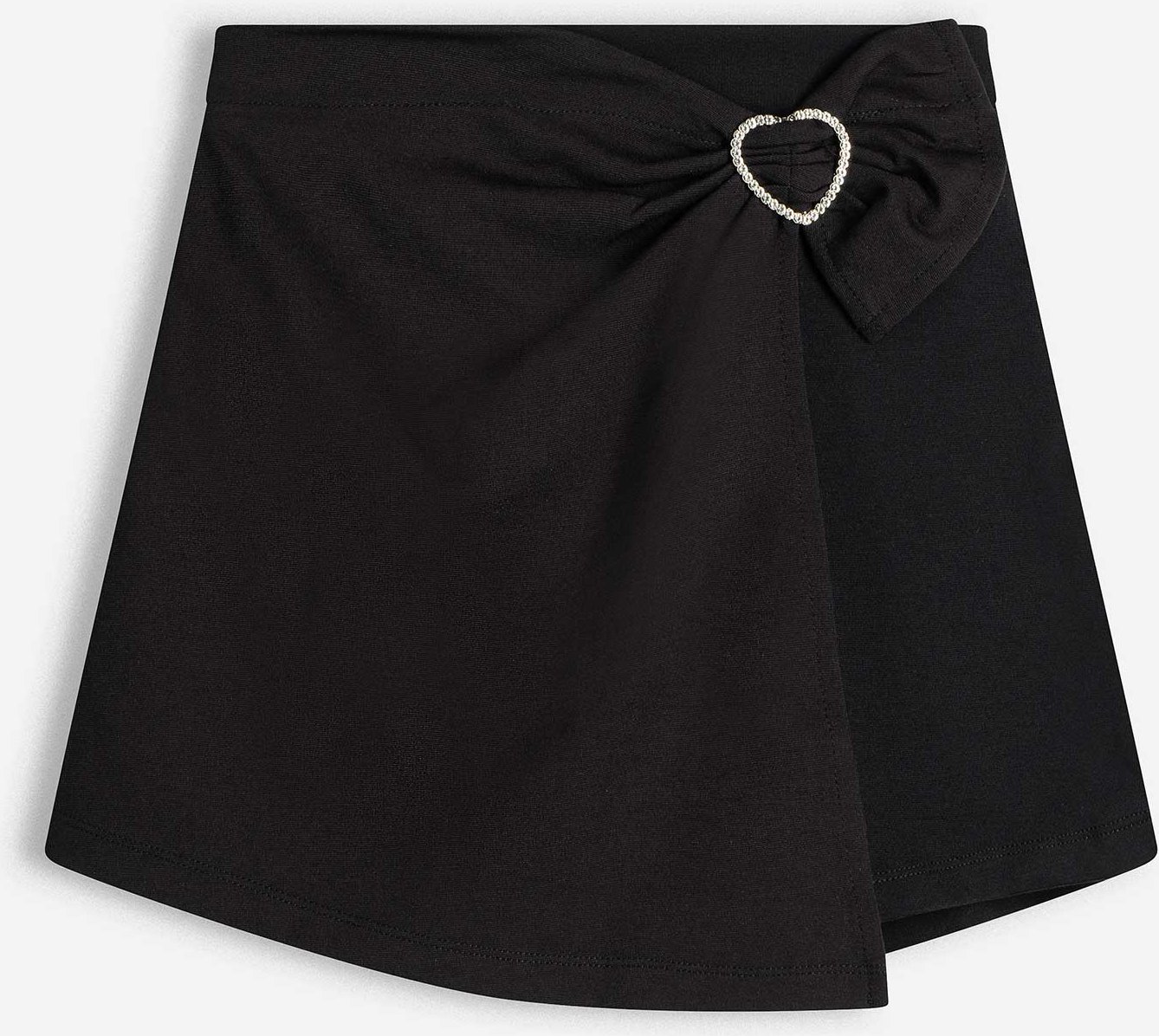 Skort - einfarbig - schwarz