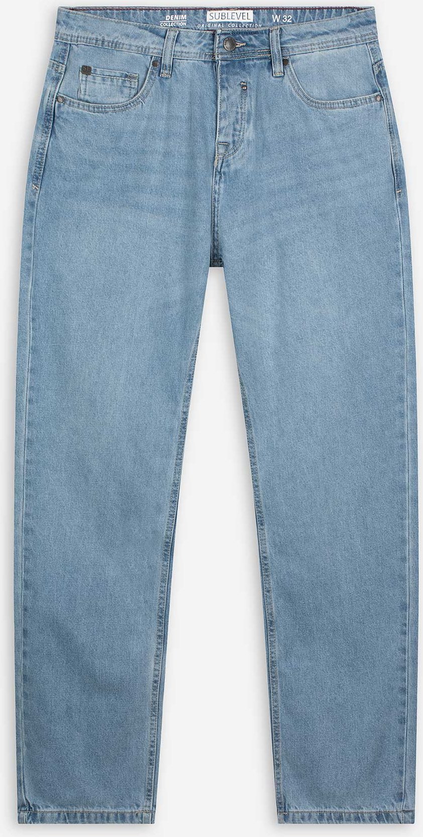 Jeans - Wascheffekte - hellblau