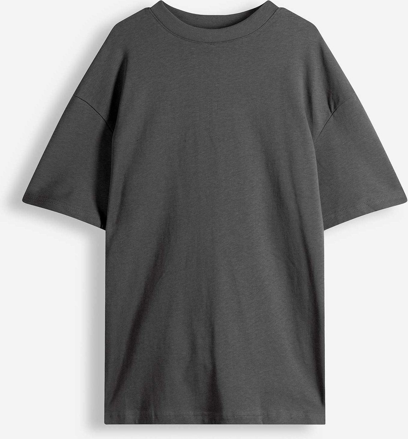 T-Shirt - Oversized Fit - dunkelgrau