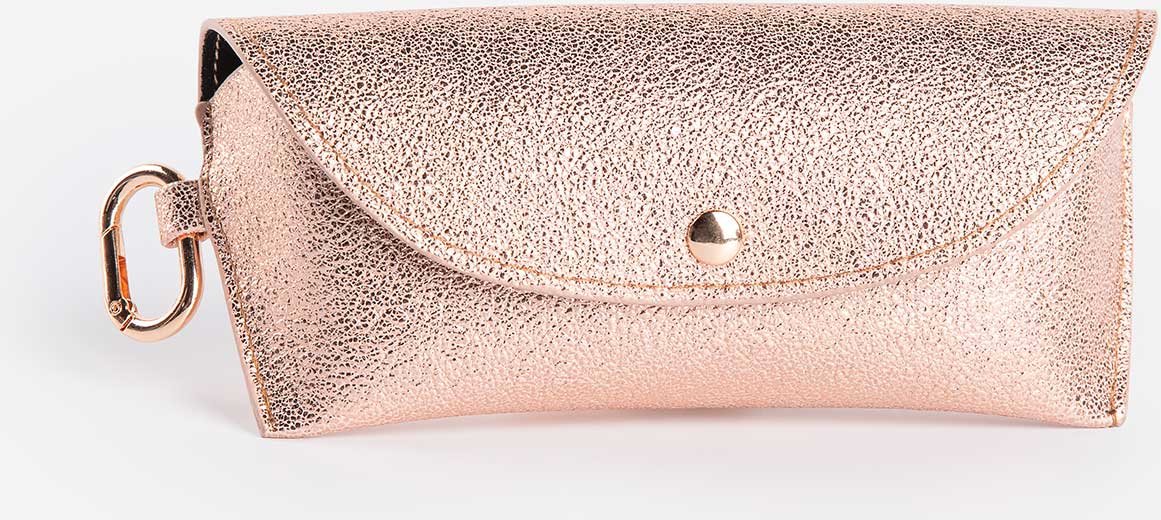 Brillenetui - kupferfarben