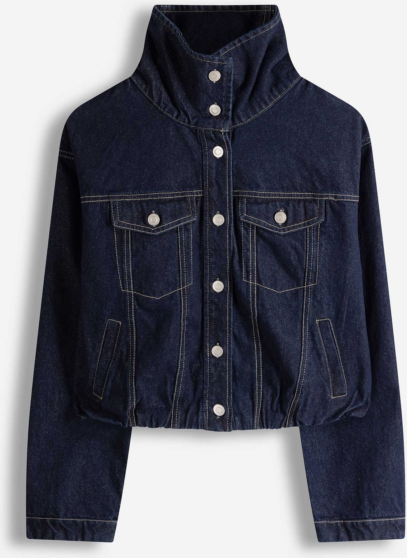 Blouson - Baumwolle - dunkelblau