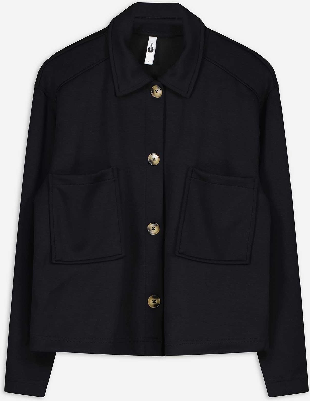 Sweatjacke - Modal-Anteil - schwarz