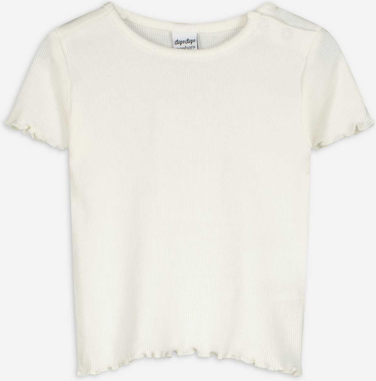 Shirt - einfarbig - weiß