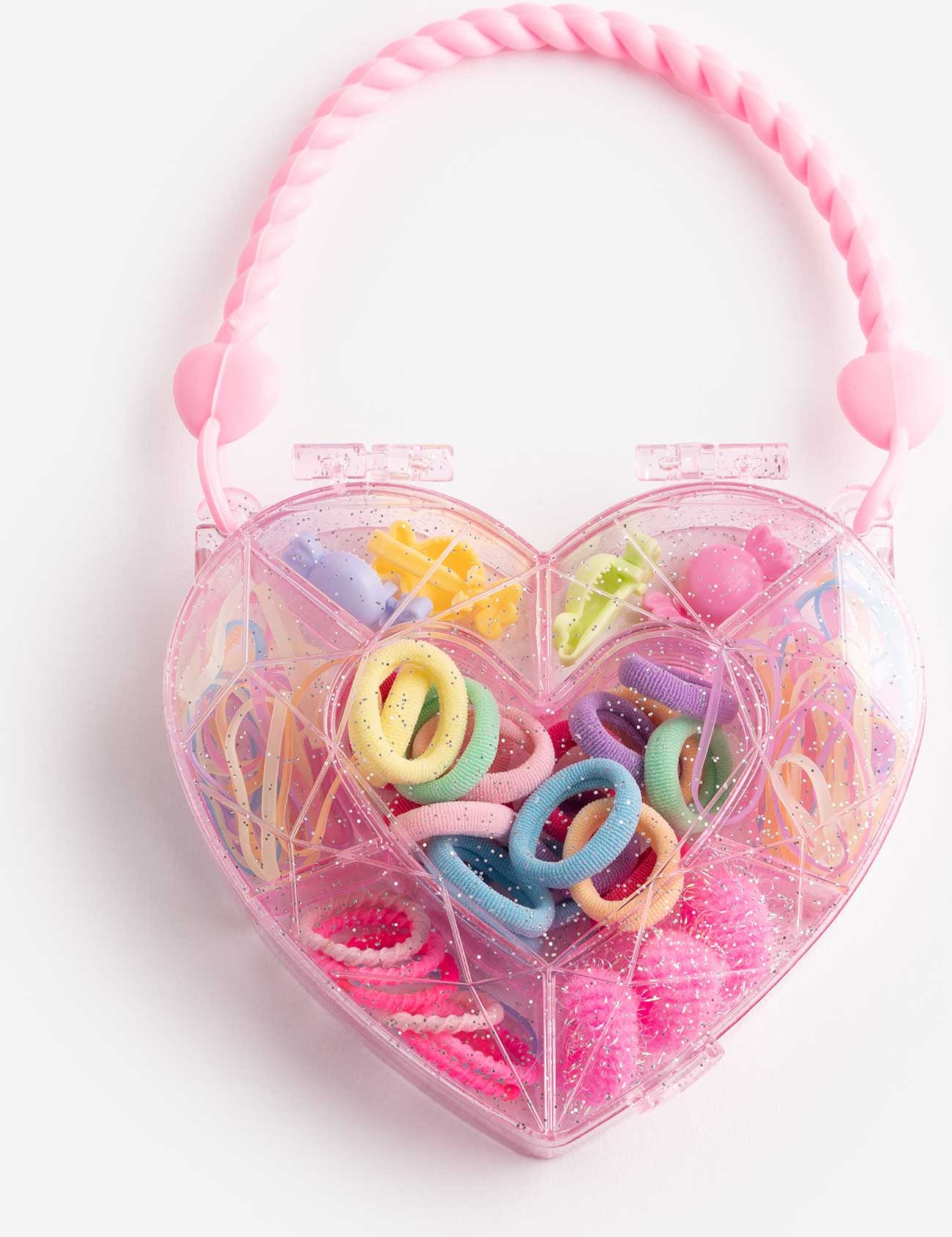 Schmuckbox - Glitzer - bronzefarben