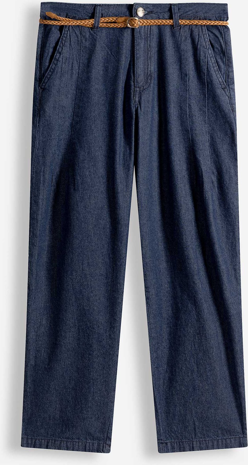 Chinohose - Gürtel - blau