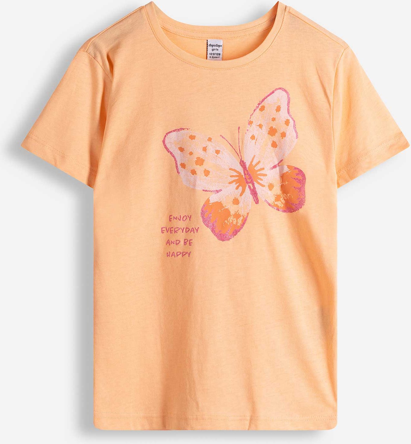 T-Shirt - Frontprint - orange