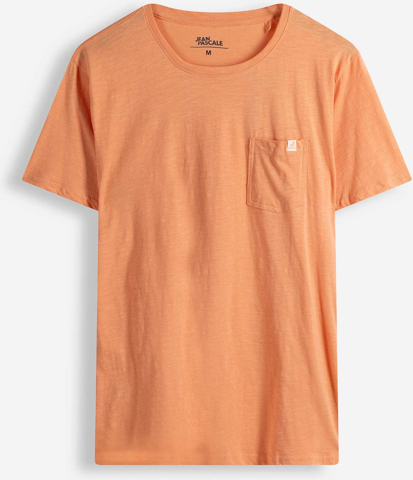 T-Shirt - Brusttasche - orange