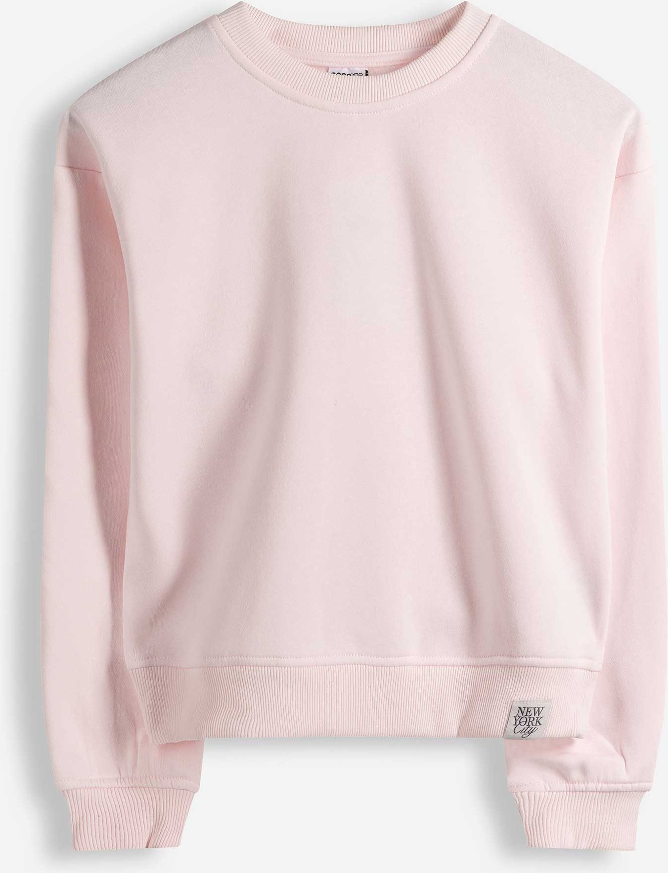 Sweatshirt - einfarbig - rosa