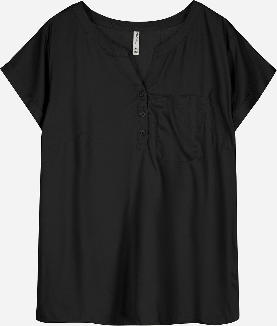 Thumbnail - Bluse - Viskose - schwarz