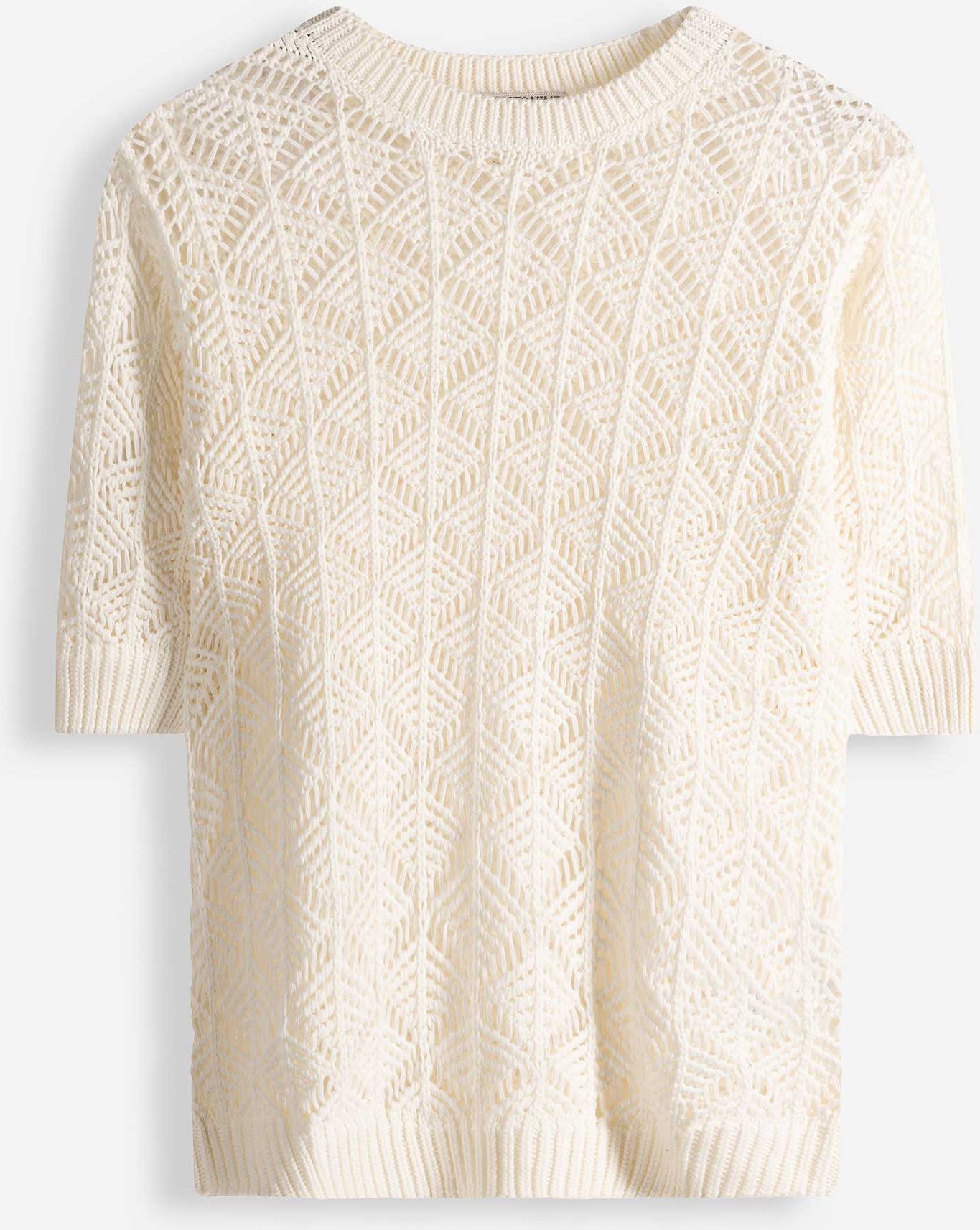 Pullover - Karomuster - beige