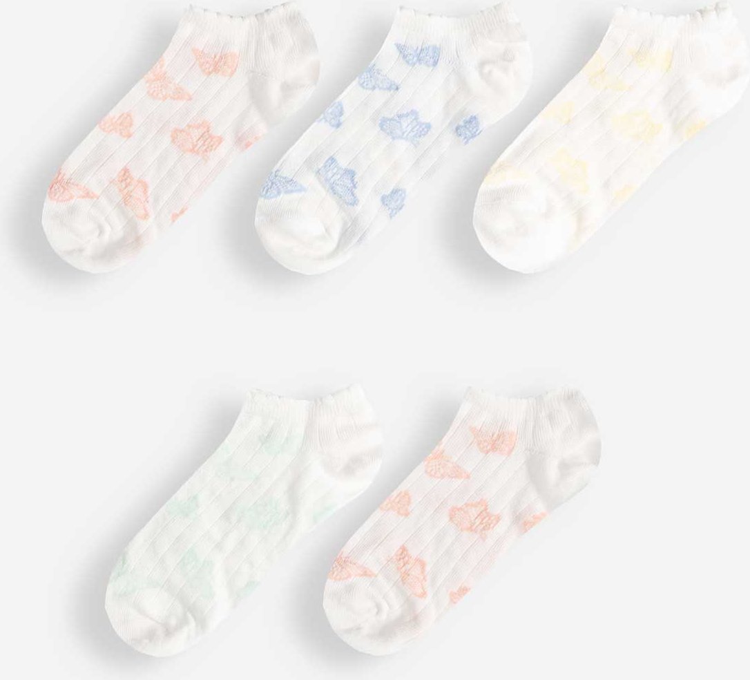 Sneakersocken - 5er-Pack