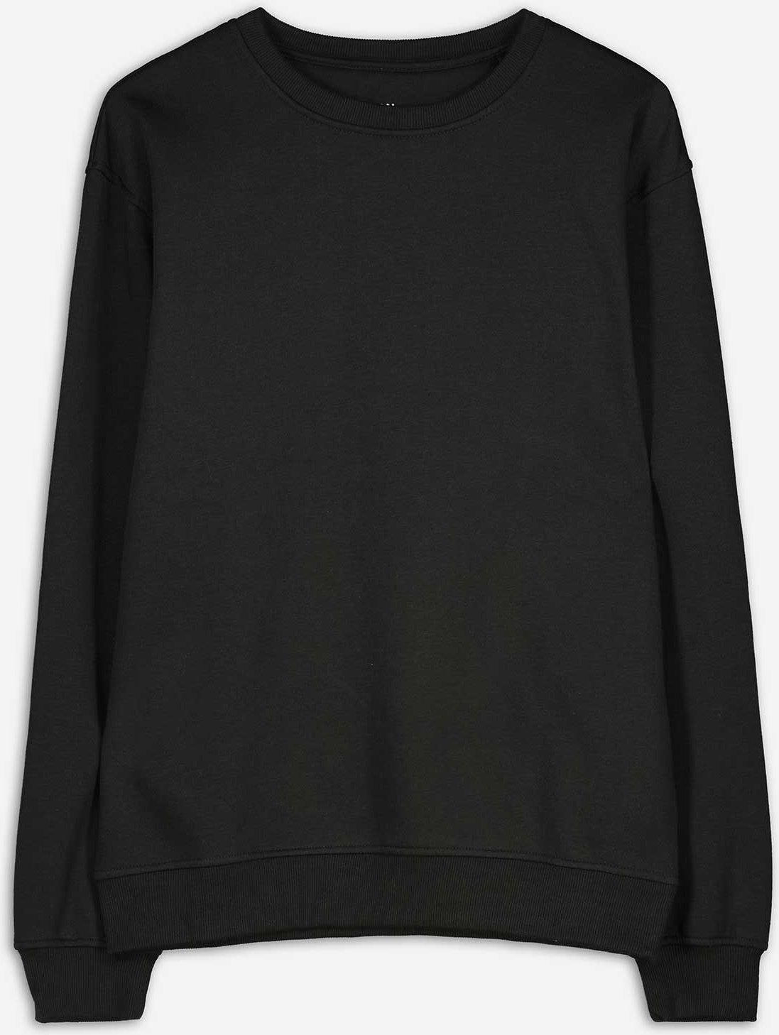 Sweatshirt - Relax Fit - schwarz