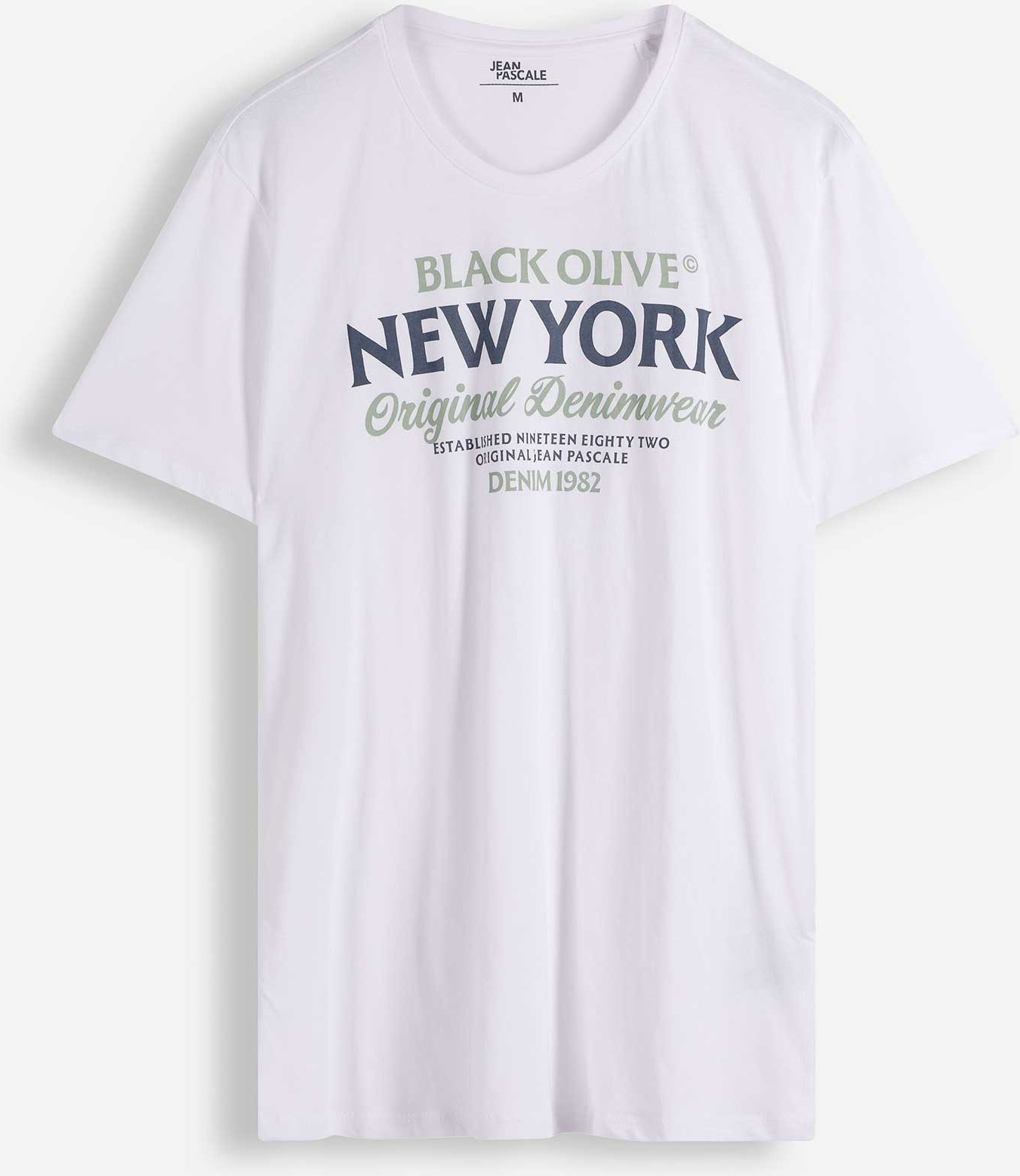 T-Shirt - Frontprint - weiß