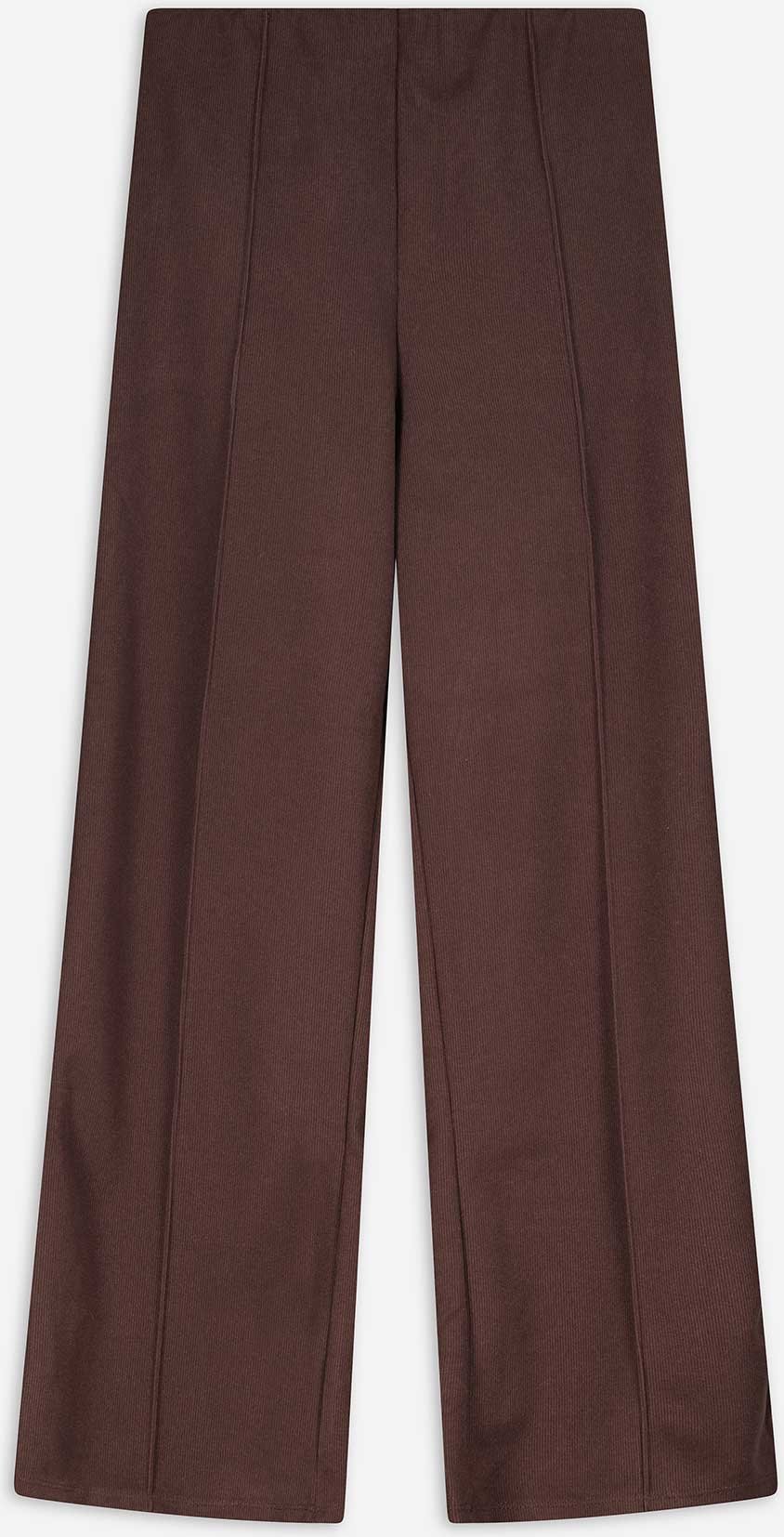 Hose - Weiches Material - dunkelbraun