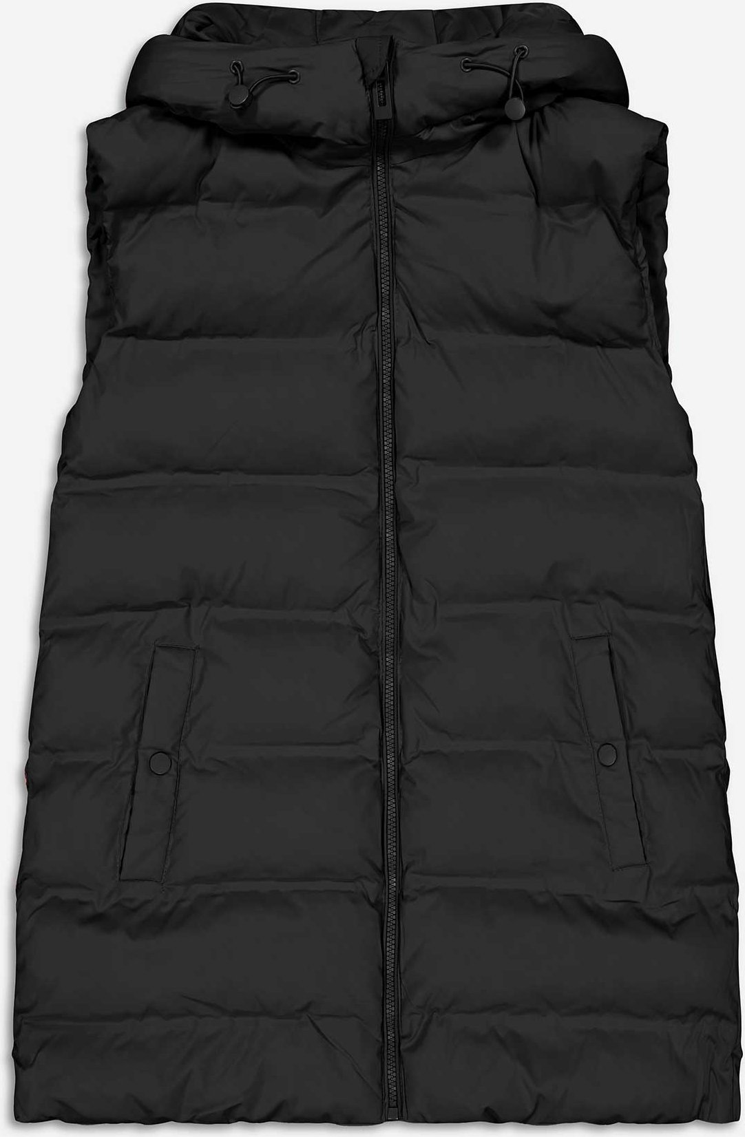 Steppweste - Kapuze mit Tunnelzug