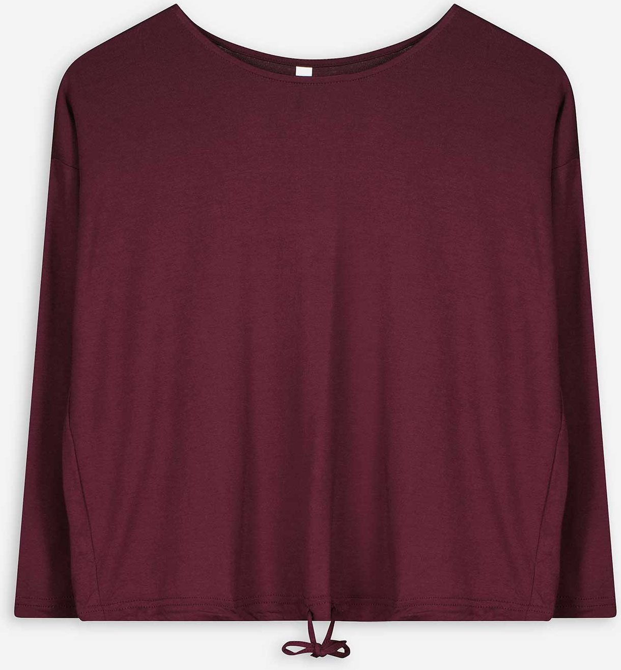 Thumbnail - Poloshirt - Knotendetail - dunkellila