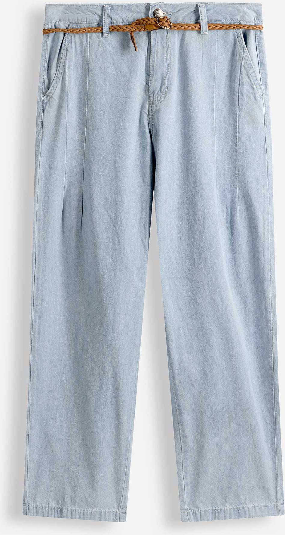 Chinohose - Gürtel - blau