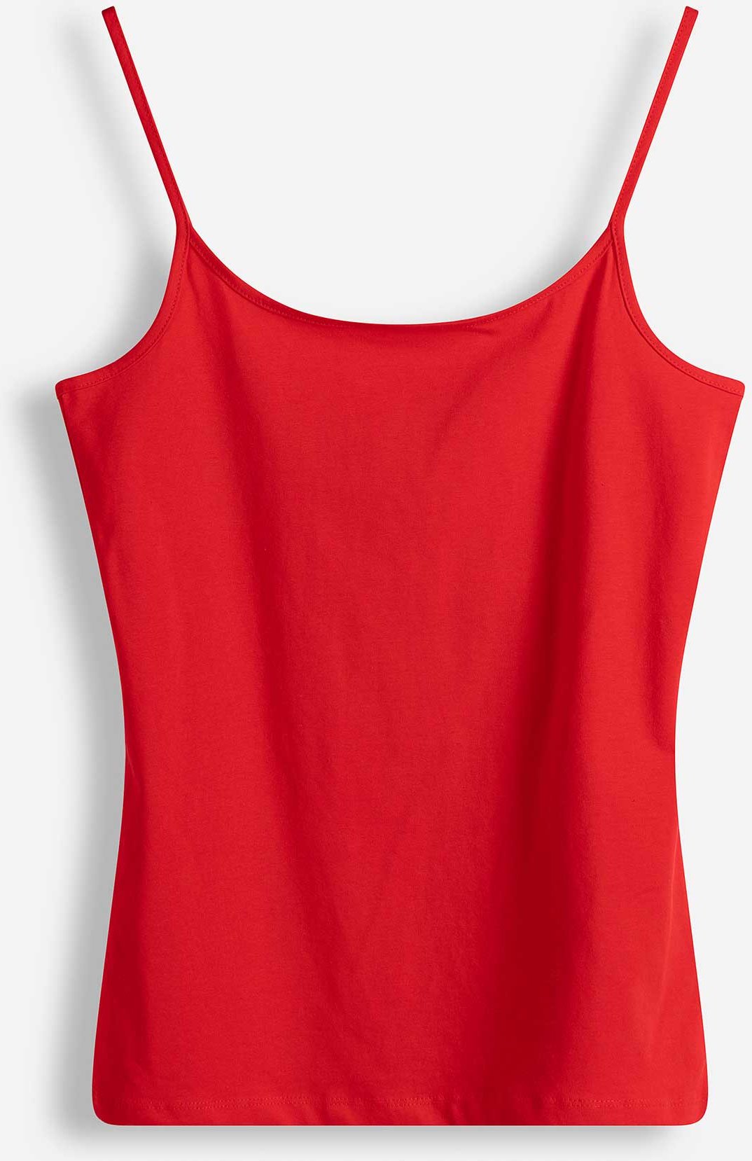 Top - einfarbig - rot