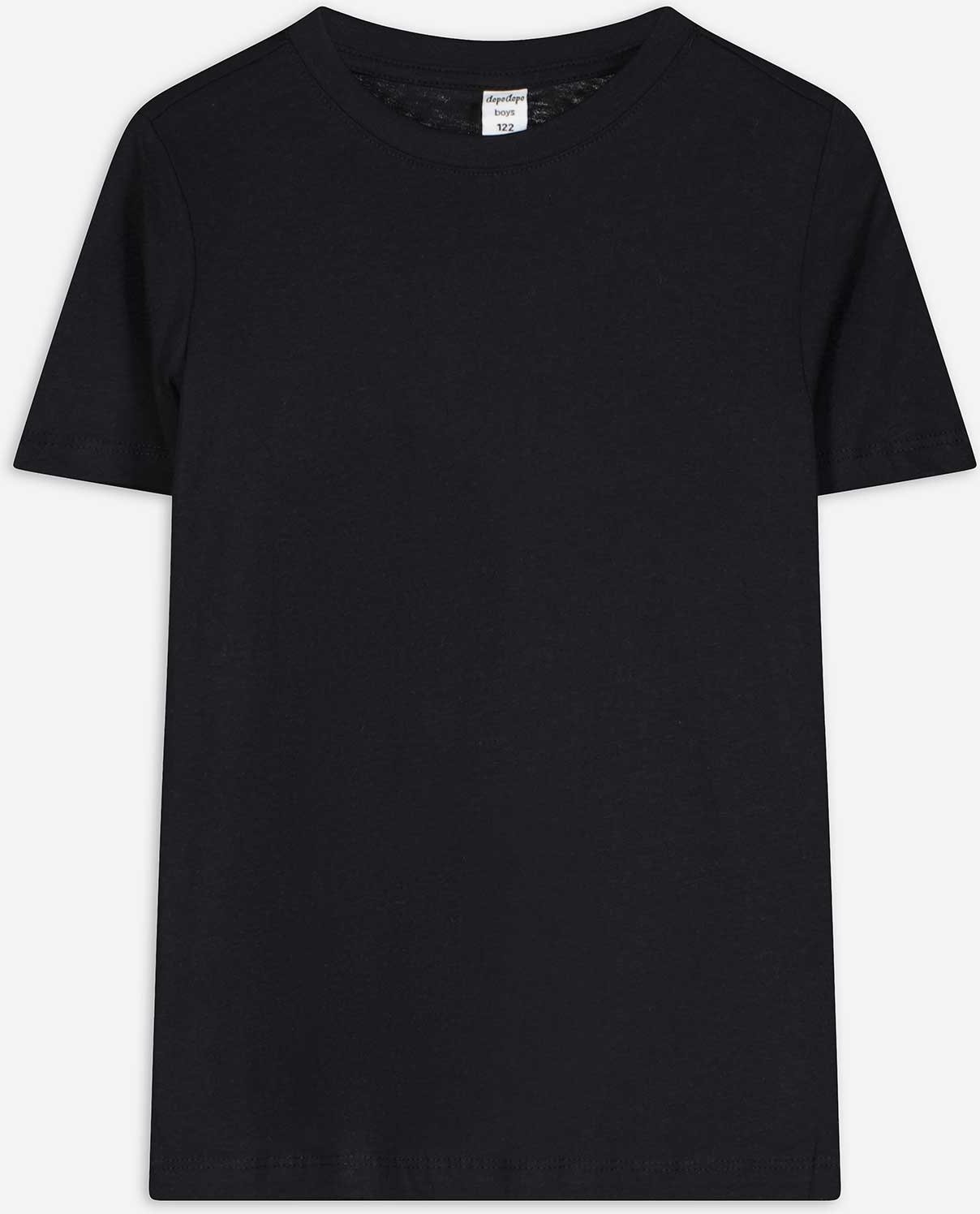 Thumbnail - T-Shirt - einfarbig - schwarz