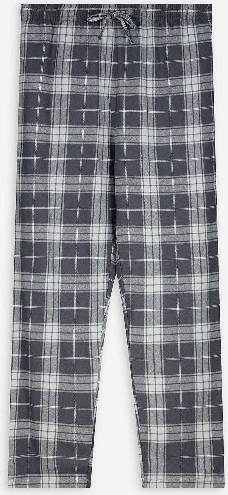 Thumbnail - Pyjamahose - Flanell - dunkelgrau