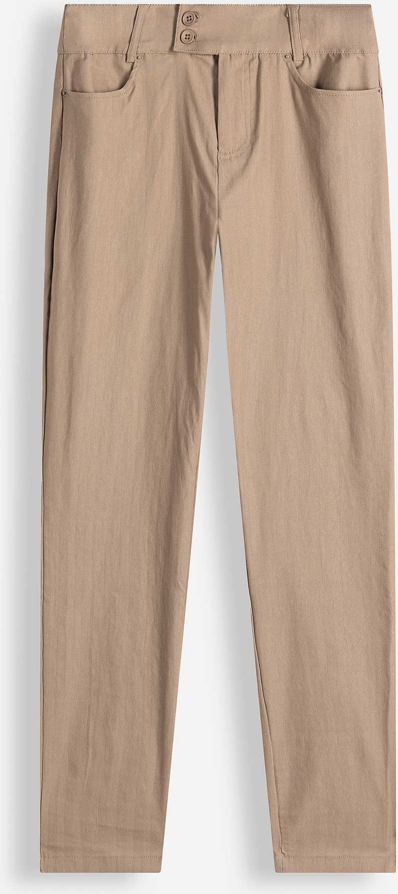 Hose - Skinny Fit - braun