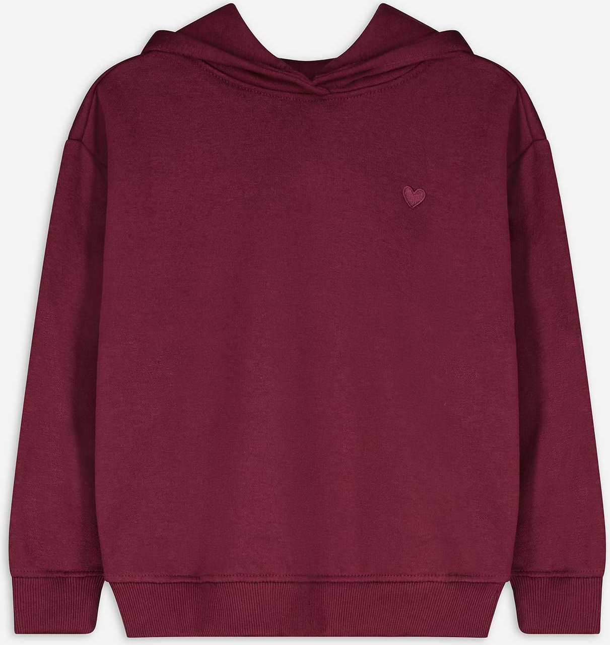 Thumbnail - Hoodie - einfarbig - dunkellila
