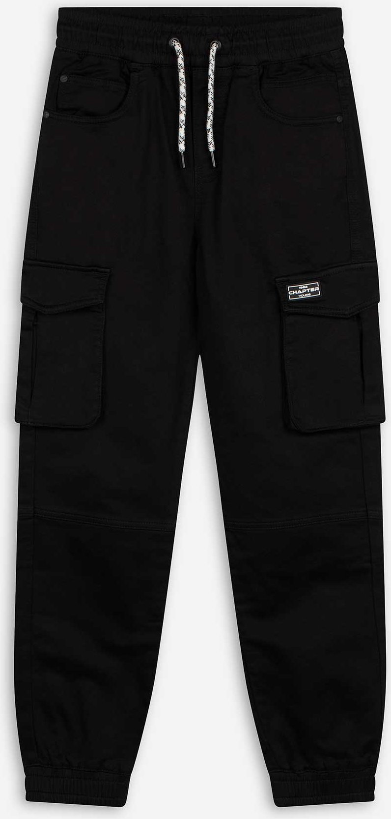 Cargohose - Stretchanteil - schwarz