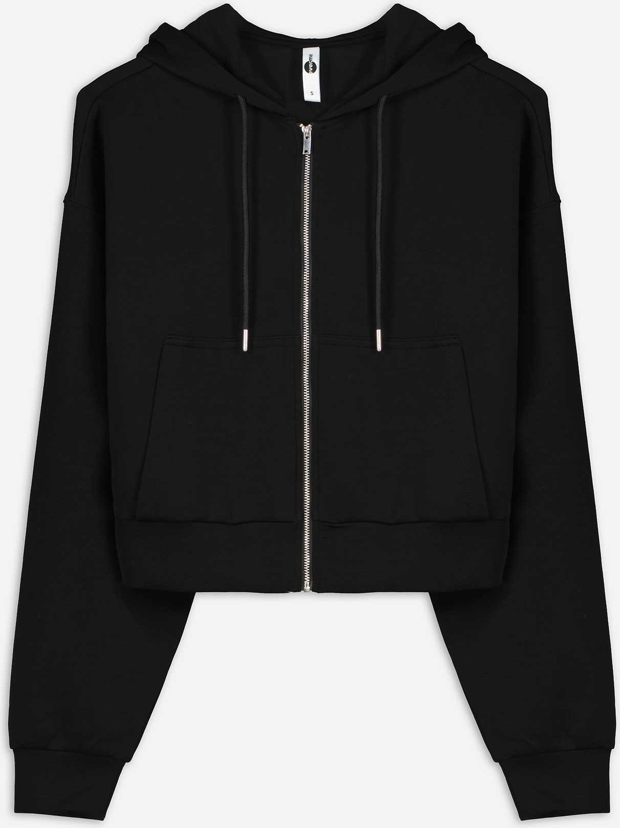 Sweatjacke - schwarz