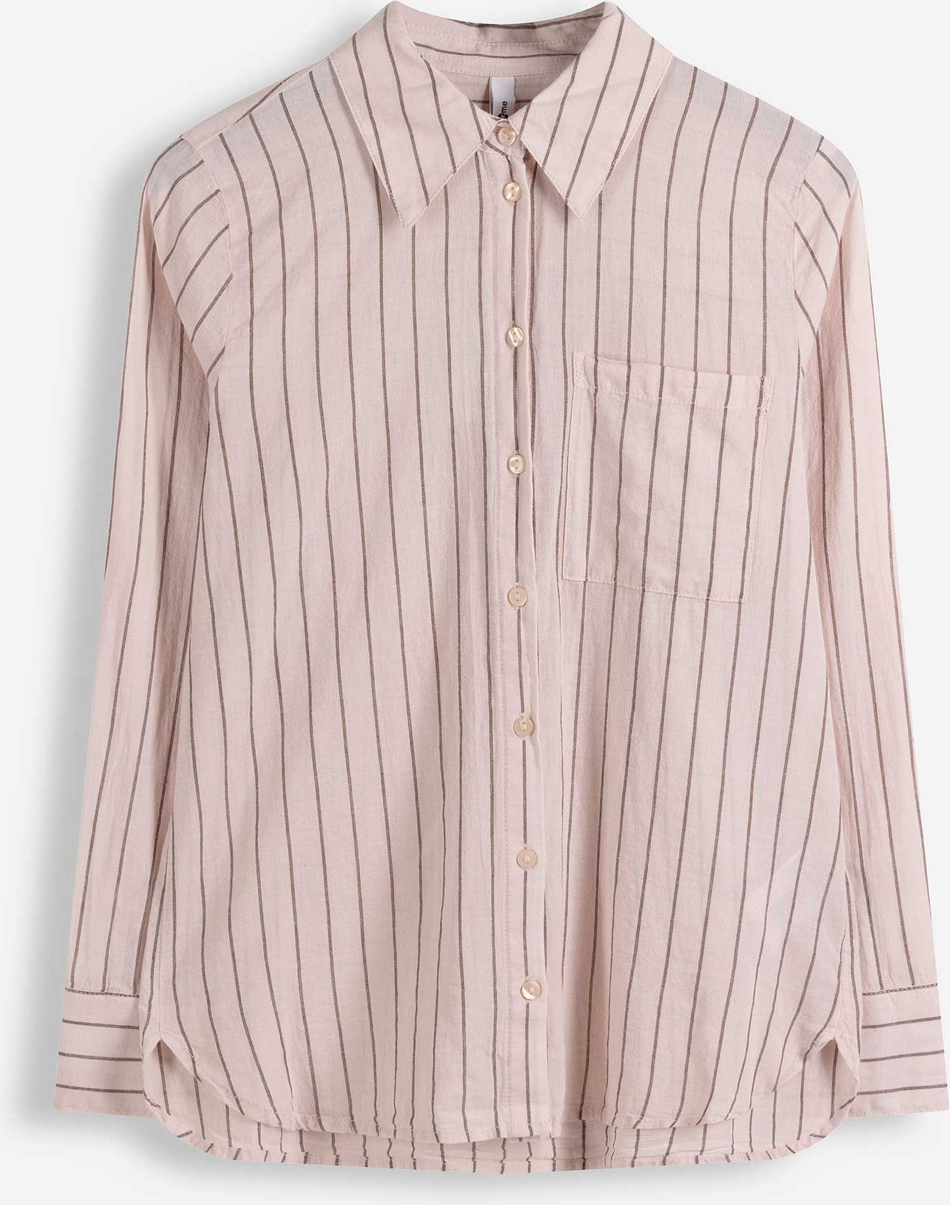 Hemd - Streifen - rosa