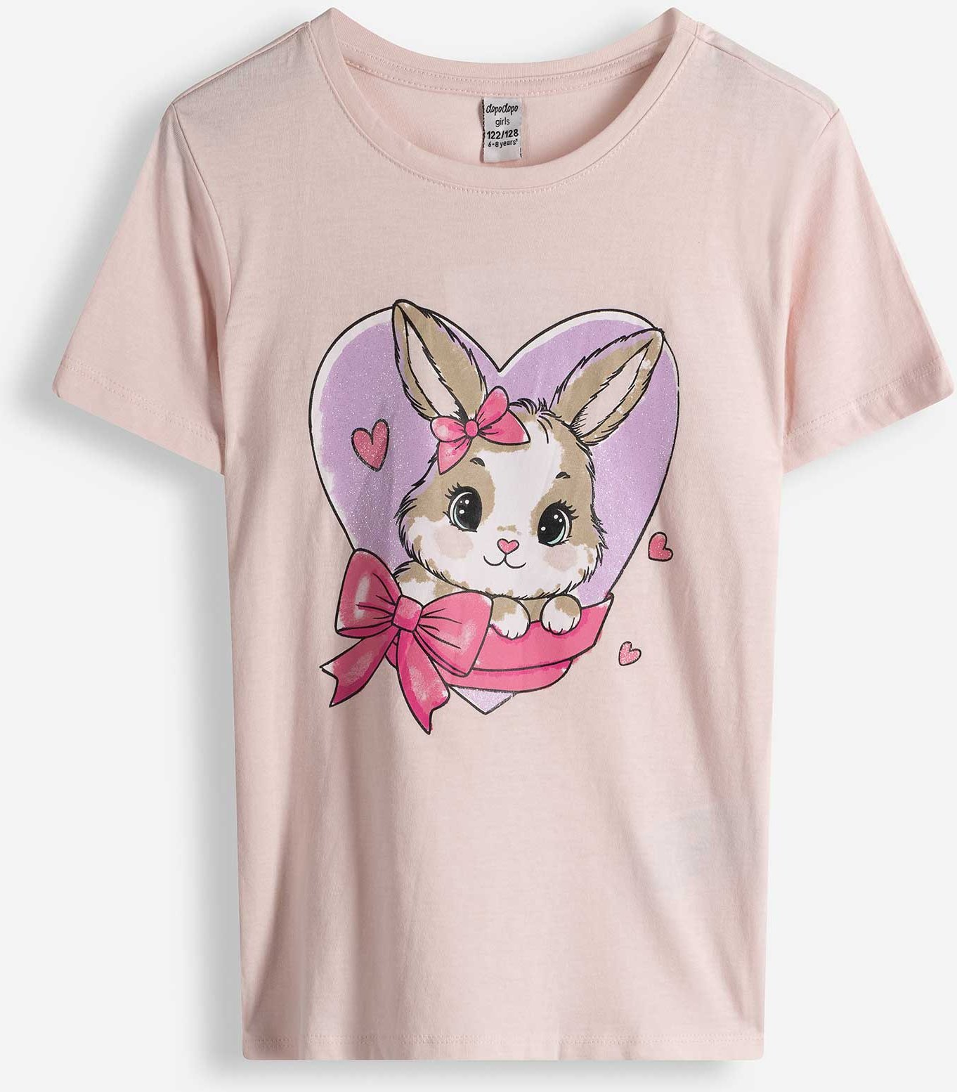 T-Shirt - Frontprint - rosa