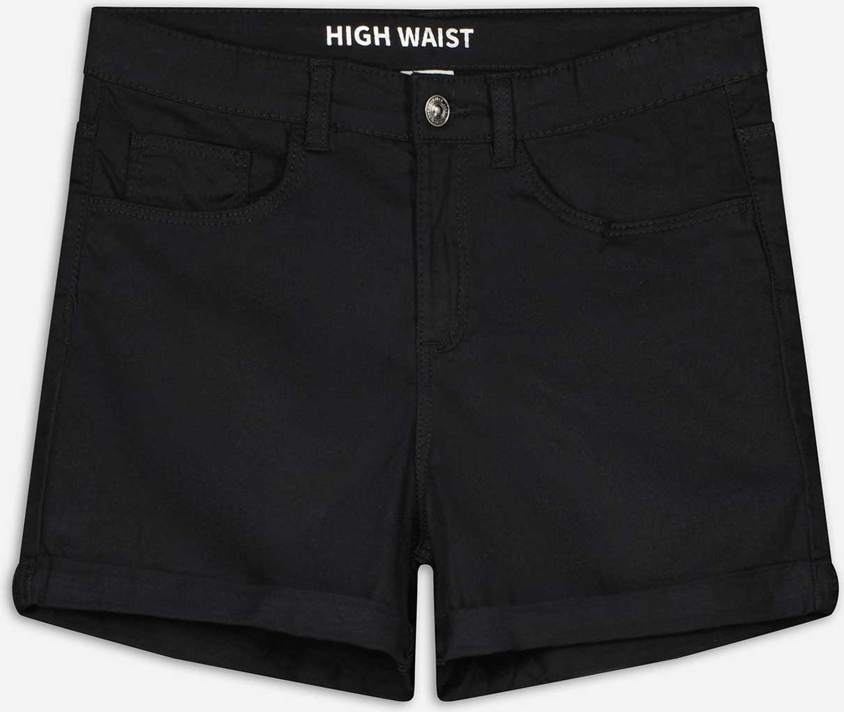 Shorts - Twill - schwarz