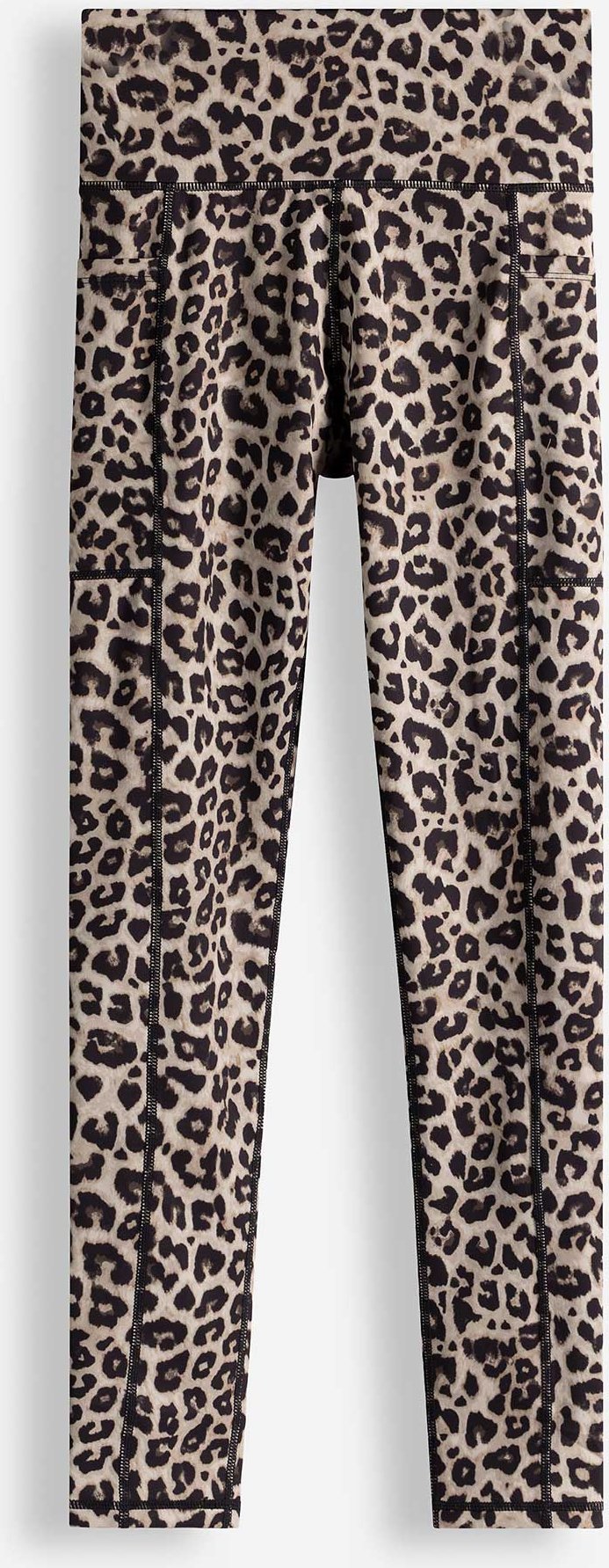 Leggings - Leopardenmuster - beige
