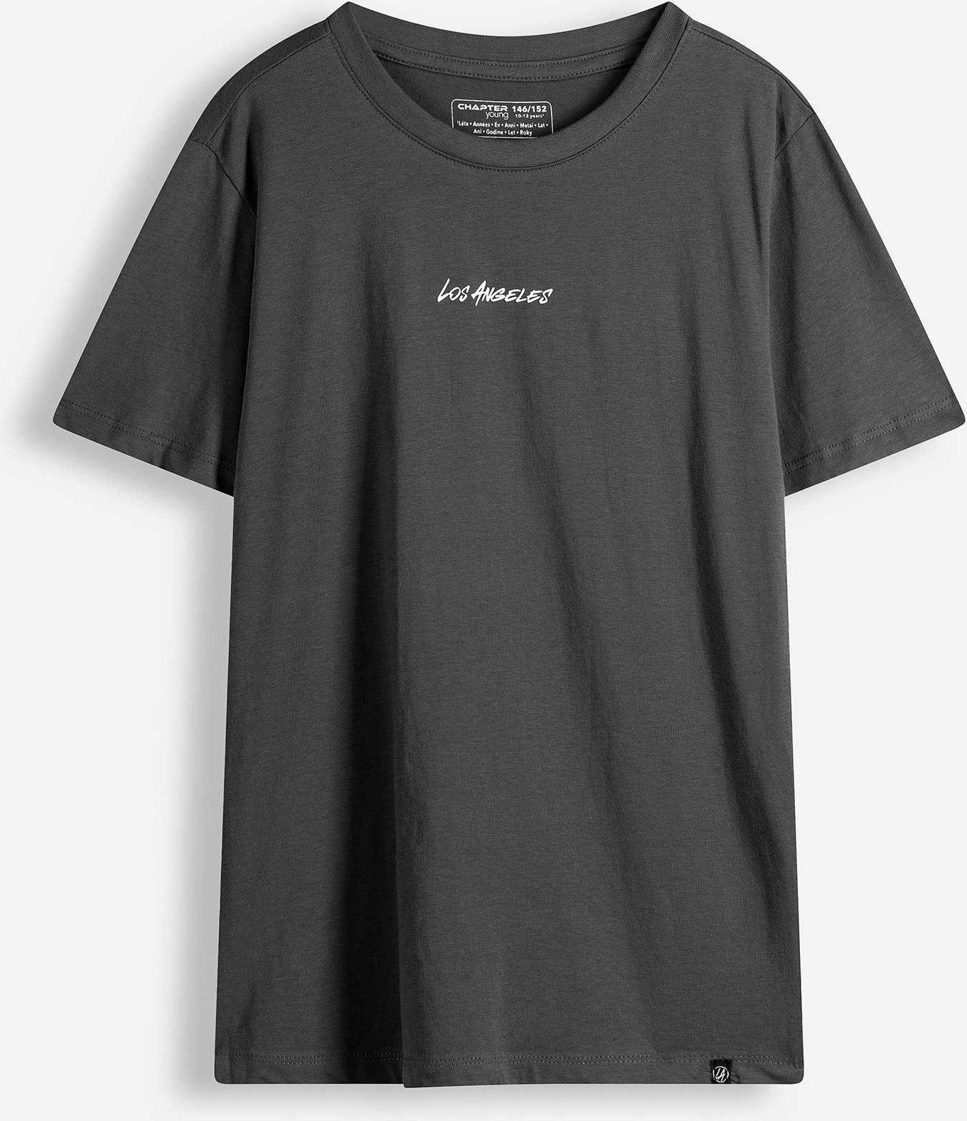 T-Shirt - Print - dunkelgrau