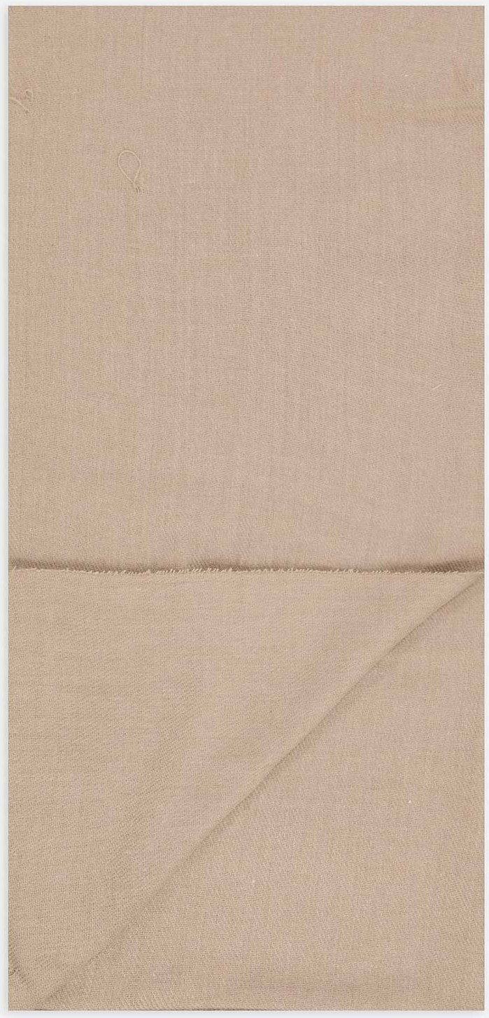 Thumbnail - Schal - einfarbig - beige