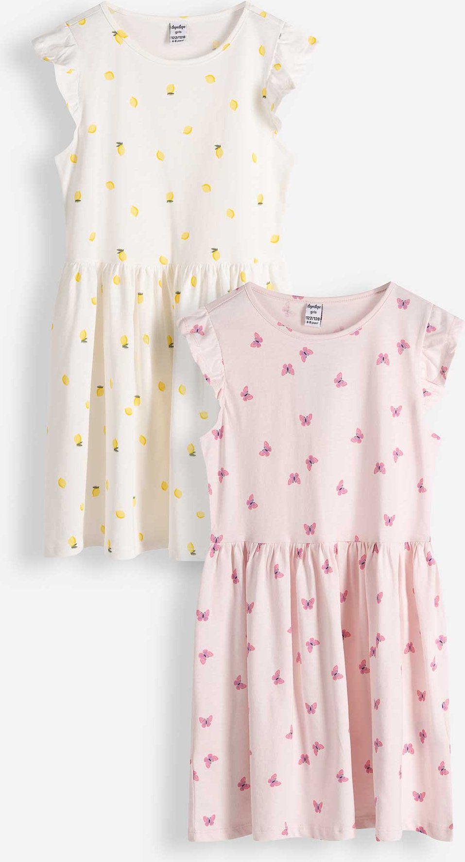 Kleid - 2er Pack - rosa