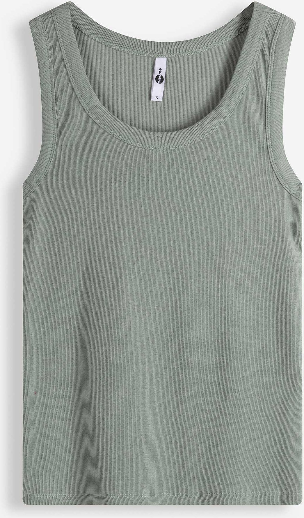 Top - Rippenstruktur - türkis