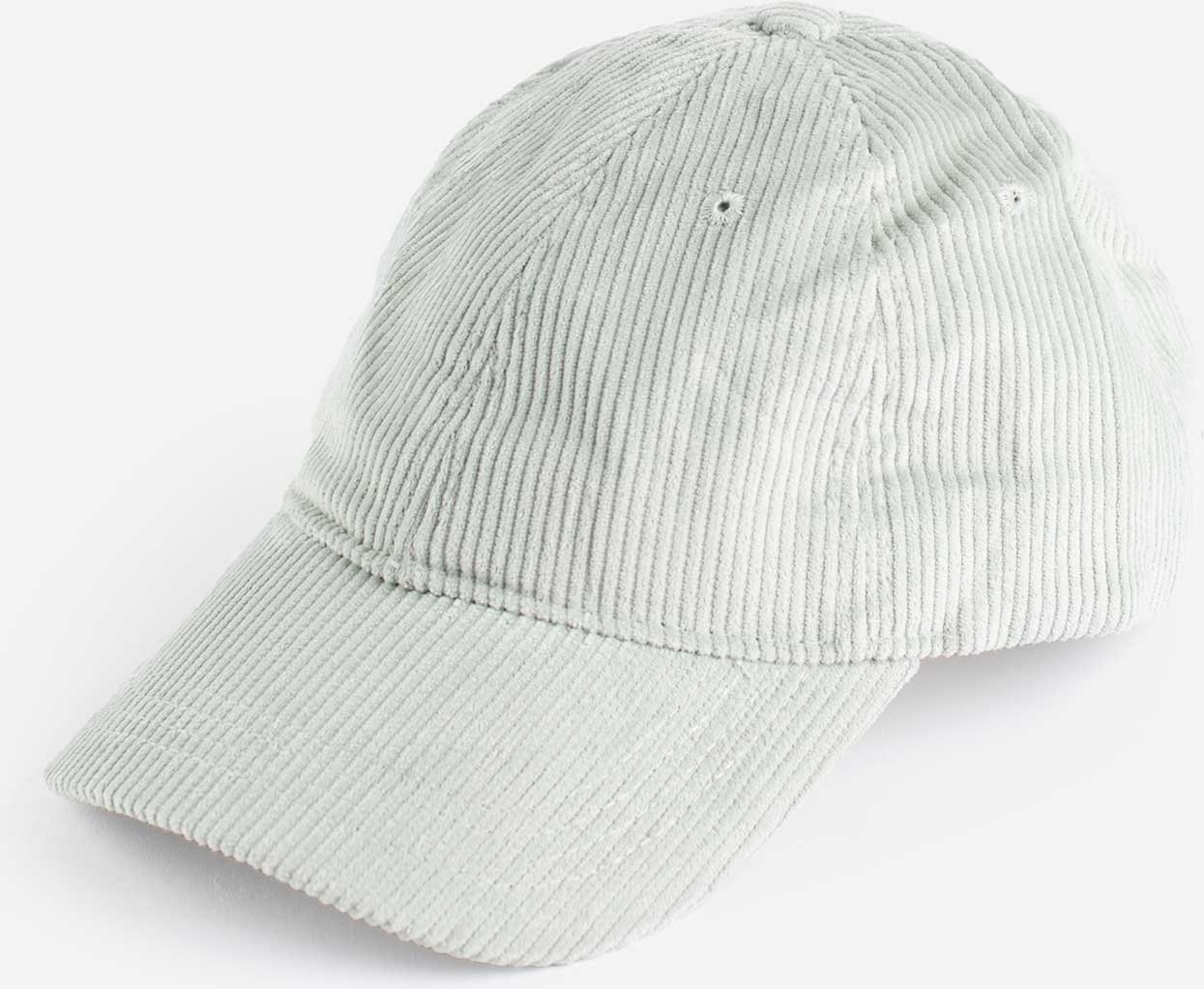 Basecap - Cord - hellgrün