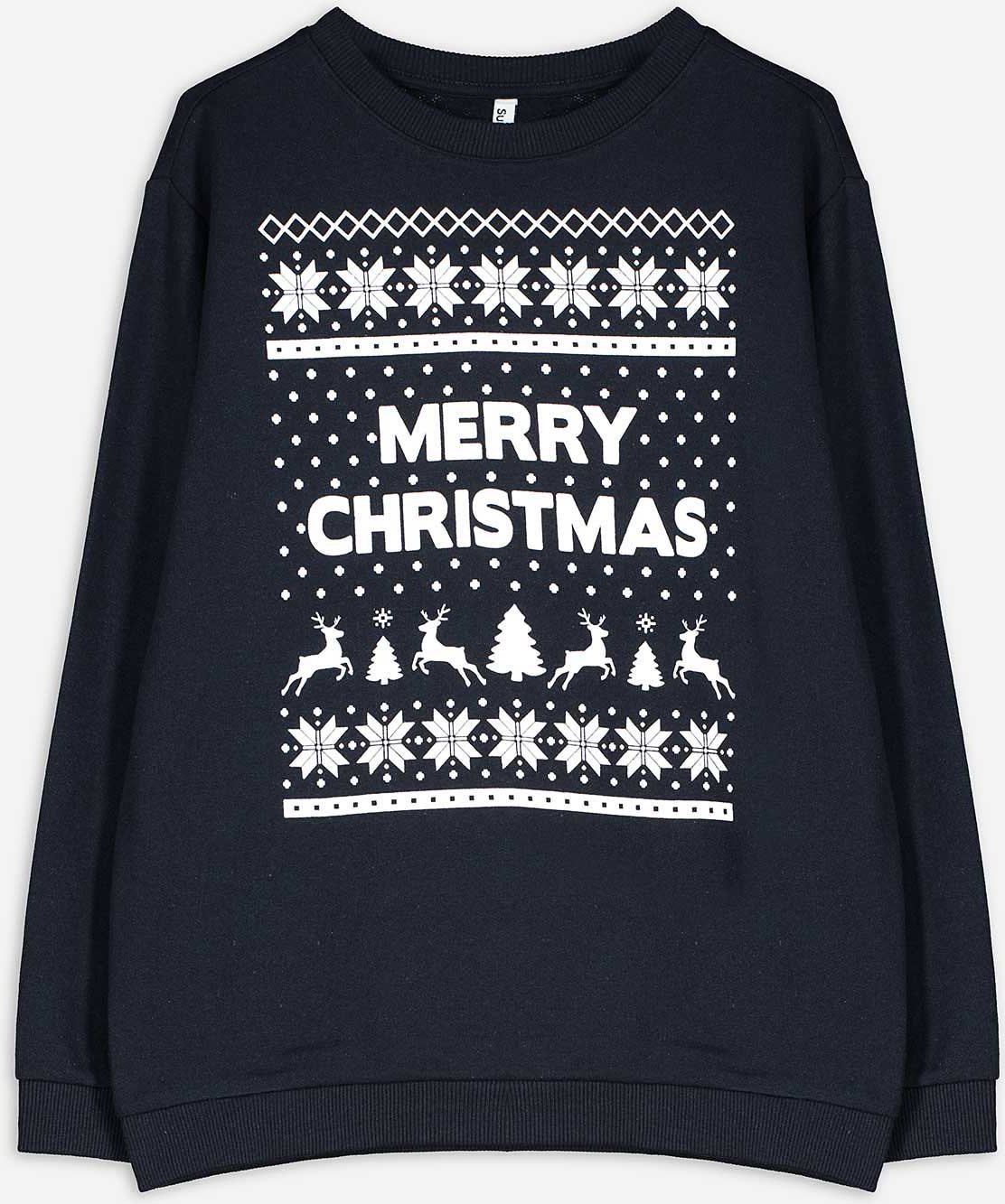 Sweatshirt - Christmas - dunkelblau